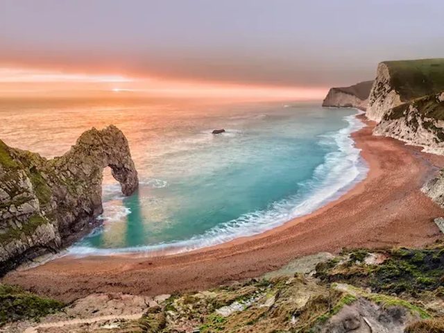 Durdle Door on the Jurassic Coast, Dorset